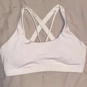 buffbunny soul sports bra - white